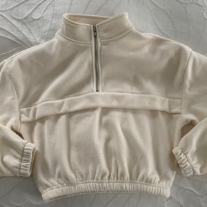 Forever 21 Half Zip Fleece Pullover